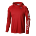 Толстовка Florida Panthers Columbia Red Terminal Tackle Omni-Shade Raglan