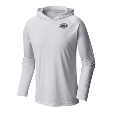 Толстовка Los Angeles Kings Columbia White Terminal Tackle Omni-Shade Raglan