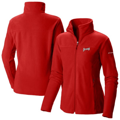 Женская джерси New Devils Columbia Red Give & Go II Fleece Full-Zip Jacket