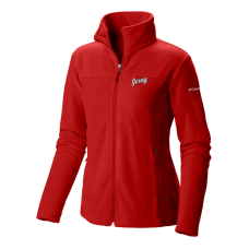 Женская джерси New Devils Columbia Red Give & Go II Fleece Full-Zip Jacket