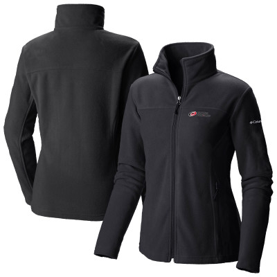 Женская Куртка Carolina Hurricanes Columbia Black Give & Go II Fleece Full-Zip