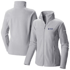 Женская куртка Edmonton Oilers Columbia Gray Give & Go II Fleece Full-Zip
