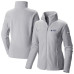 Женская куртка Edmonton Oilers Columbia Gray Give & Go II Fleece Full-Zip