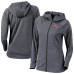 Женская толстовка New Jersey Devils Columbia Black Half Shot Omni-Wick Raglan Full-Zip