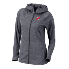 Женская толстовка New Jersey Devils Columbia Black Half Shot Omni-Wick Raglan Full-Zip Женская толстовка New Jersey Devils Columbia Black Half Shot Omni-Wick Raglan Full-Zip