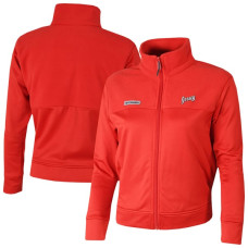 Женская джерси New Devils Columbia Red Omni-Wick Cropped River Fleece Full-Zip Jacket