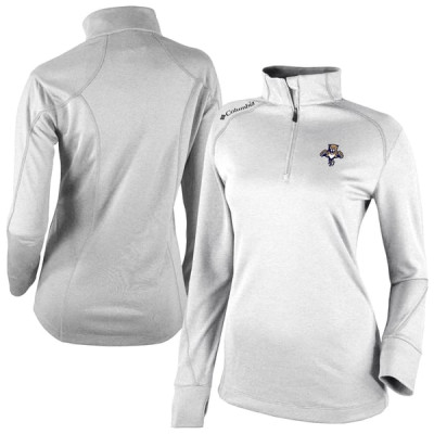 Женская пуловер Florida Panthers Columbia White Shotgun Omni-Wick 2.0 Raglan