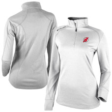 Женская пуловер New Jersey Devils Columbia White Shotgun Omni-Wick 2.0 Raglan