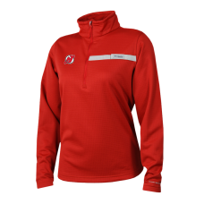 Женская джерси New Devils Columbia Red Skiff Guide Fleece Omni-Shade Quarter-Zip Jacket