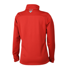 Женская джерси New Devils Columbia Red Skiff Guide Fleece Omni-Shade Quarter-Zip Jacket