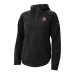 Женская толстовка New Jersey Devils Columbia Black Sweater Weather Quarter-Snap