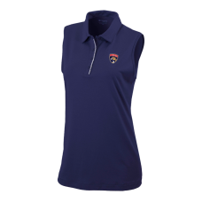 Женская Florida Panthers Columbia Navy Tend the Ball Omni-Wick Tank Top