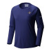 Женская футболка с длинным рукавом Florida Panthers Columbia Navy Omni-Shade Tidal Tee II Raglan