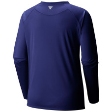 Женская футболка с длинным рукавом Florida Panthers Columbia Navy Omni-Shade Tidal Tee II Raglan