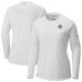 Женская футболка с длинным рукавом Florida Panthers Columbia White Omni-Shade Tidal Tee II Raglan