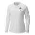 Женская футболка с длинным рукавом Florida Panthers Columbia White Omni-Shade Tidal Tee II Raglan