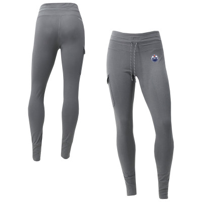 Женская Edmonton Oilers Columbia Gray Trek Omni-Wick Leggings