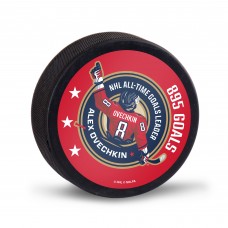 Шайба Washington Capitals Alexander Ovechkin WinCraft NHL All-Time Leading Goal Scorer Hockey Puck