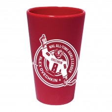 Washington Capitals Alexander Ovechkin WinCraft NHL All-Time Leading Goal Scorer 16oz. Silicone Pint Glass