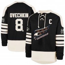 Кофта Washington Capitals Alexander Ovechkin 47 Black Player Name & Number Sweep Check Eternal Lacer