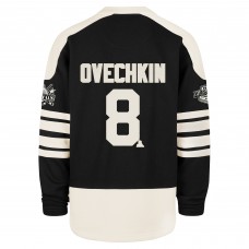 Кофта Washington Capitals Alexander Ovechkin 47 Black Player Name & Number Sweep Check Eternal Lacer