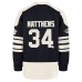 Toronto Maple Leafs Auston Matthews 47 Navy Player Name & Number Sweep Check Eternal Lacer Sweatshirt