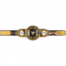 Kris Letang Pittsburgh Penguins Autographed Fanatics Authentic WWE Legacy Title Belt with 3X SC Champ Inscription - Limited Edition of 5
