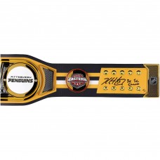 Kris Letang Pittsburgh Penguins Autographed Fanatics Authentic WWE Legacy Title Belt with 3X SC Champ Inscription - Limited Edition of 5