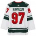 Игровая джерси Kirill Kaprizov Minnesota Wild Autographed Fanatics Authentic White adidas Authentic with Kirill The Thrill Inscription - Limited Edition #10/10