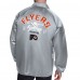 Philadelphia Flyers Starter Gray Retro Logo Raglan Coaches Full-Snap Jacket