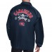 Montreal Canadiens Starter Navy Retro Logo Raglan Coaches Full-Snap Jacket