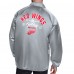 Бомбер Detroit Red Wings Starter Retro Logo Raglan Coaches - Gray