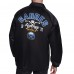 Бомбер Buffalo Sabres Starter Black Retro Logo Raglan Coaches