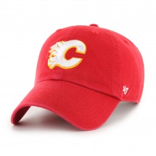 Бейсболка Calgary Flames 47 Red Core Logo Clean Up