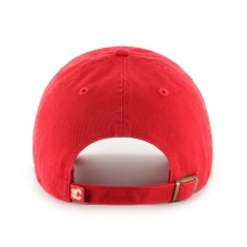 Бейсболка Calgary Flames 47 Red Core Logo Clean Up