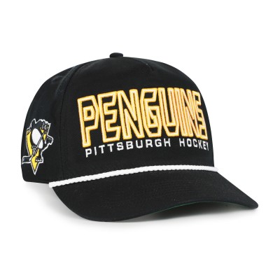 Бейсболка Pittsburgh Penguins 47 Black Byline Hitch