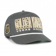 Бейсболка Vegas Golden Knights 47 Charcoal Byline Hitch