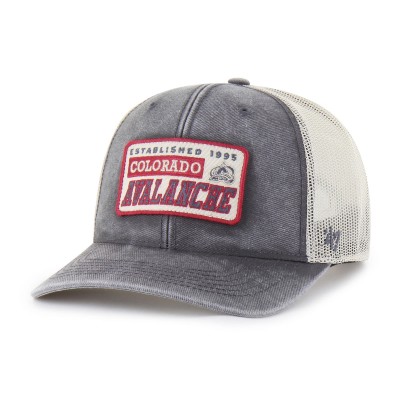 Бейсболка Colorado Avalanche 47 Charcoal Canteen Pigment Dyed Patch Trucker