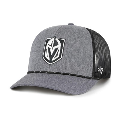 Бейсболка Vegas Golden Knights 47 Gray Carbon Rope Trucker