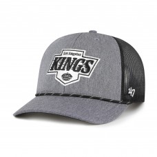 Бейсболка Los Angeles Kings 47 Gray Carbon Rope Trucker