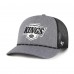 Бейсболка Los Angeles Kings 47 Gray Carbon Rope Trucker
