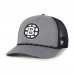 Бейсболка Boston Bruins 47 Gray Carbon Rope Trucker