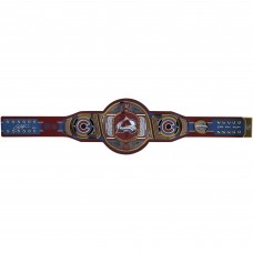 Cale Makar Colorado Avalanche Autographed Fanatics Authentic WWE Legacy Title Belt with 2022 Conn Smythe Inscription - Limited Edition of 10