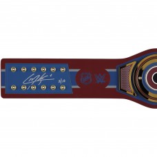 Cale Makar Colorado Avalanche Autographed Fanatics Authentic WWE Legacy Title Belt with 2022 Conn Smythe Inscription - Limited Edition of 10