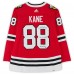Игровая джерси Patrick Kane Chicago Blackhawks Autographed Fanatics Authentic Red adidas Authentic with 3x SC Champ & Showtime Inscriptions - Limited Edition of 25