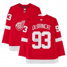 Alex DeBrincat Detroit Red Wings Autographed Fanatics Authentic Red Fanatics Premium Jersey