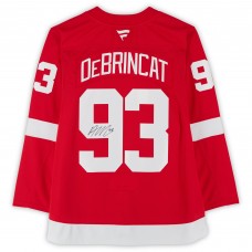 Alex DeBrincat Detroit Red Wings Autographed Fanatics Authentic Red Fanatics Premium Jersey