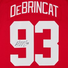 Alex DeBrincat Detroit Red Wings Autographed Fanatics Authentic Red Fanatics Premium Jersey