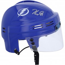 Jake Guentzel Tampa Bay Lightning Autographed Fanatics Authentic Blue Mini Helmet