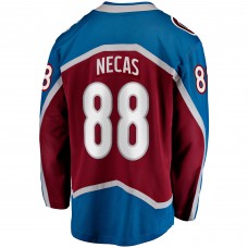 Джерси Colorado Avalanche Martin Necas Fanatics Burgundy Breakaway